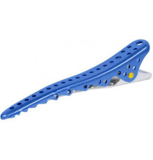 Комплект зажимов Shark Clip (2 штуки), синий, YS-Shark clip blue metal
